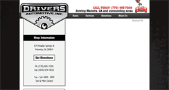 Desktop Screenshot of driversautomotive.com